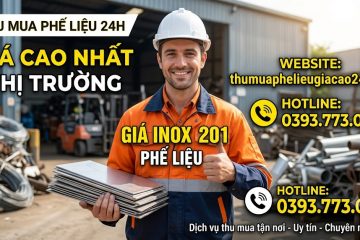 Giá inox 201 phế liệu hôm nay cập nhật mới nhất từ Phế Liệu 24H