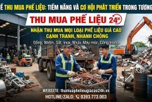 Nghề thu mua phế liệu có còn tiềm năng? Đánh giá từ chuyên gia