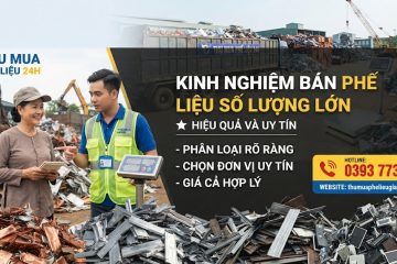 Kinh nghiệm bán phế liệu số lượng lớn hiệu quả và uy tín