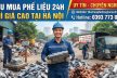 Thu Mua Phế Liệu Chì Giá Cao Tại Hà Nội – Uy Tín, Đến Tận Nơi 24/7